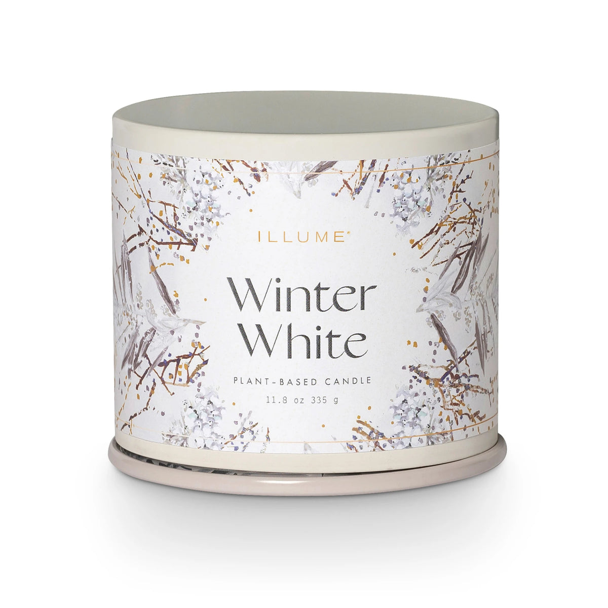 Illume | Winter White Vanity Tin Candle