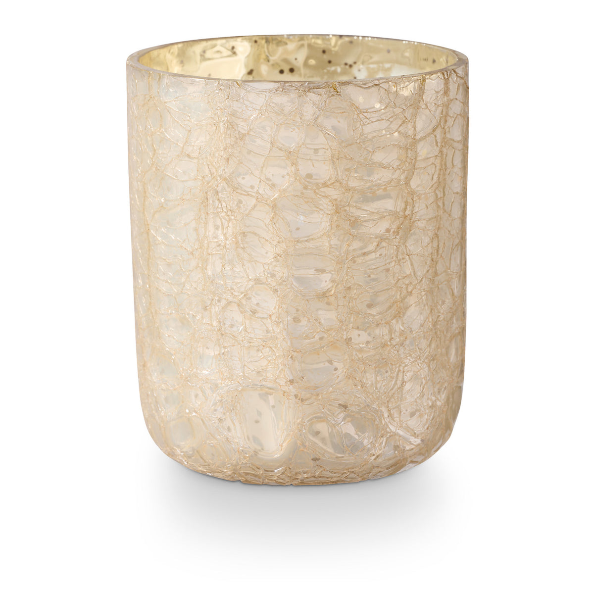 Illume | Winter White Small Boxed Crackle Glass Candle