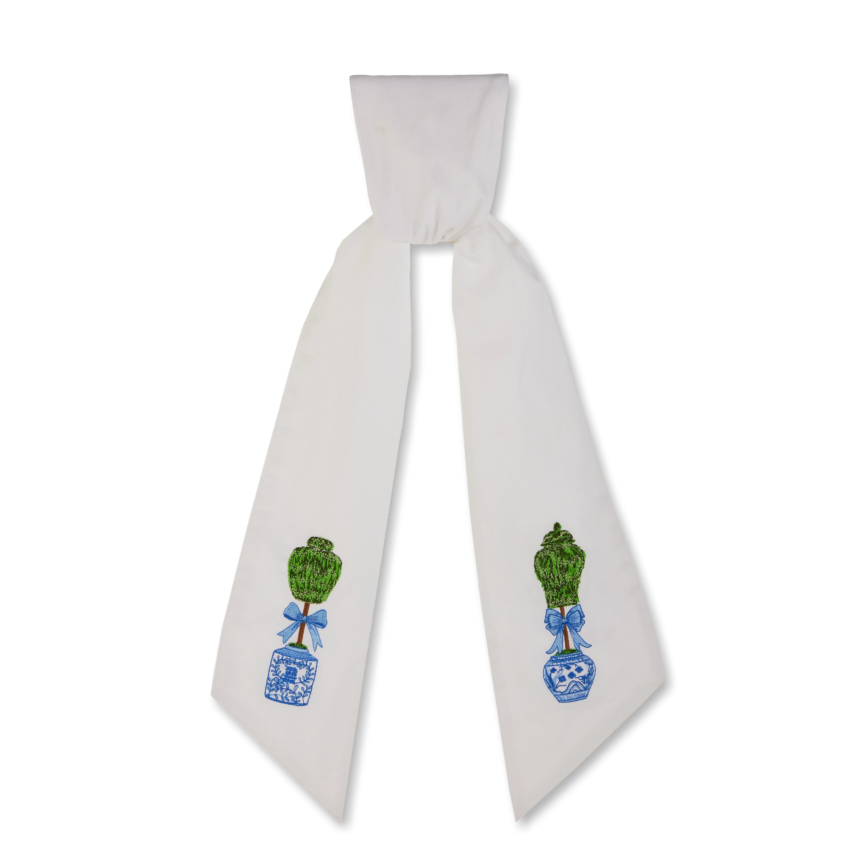 60" Topiaries Wreath Sash