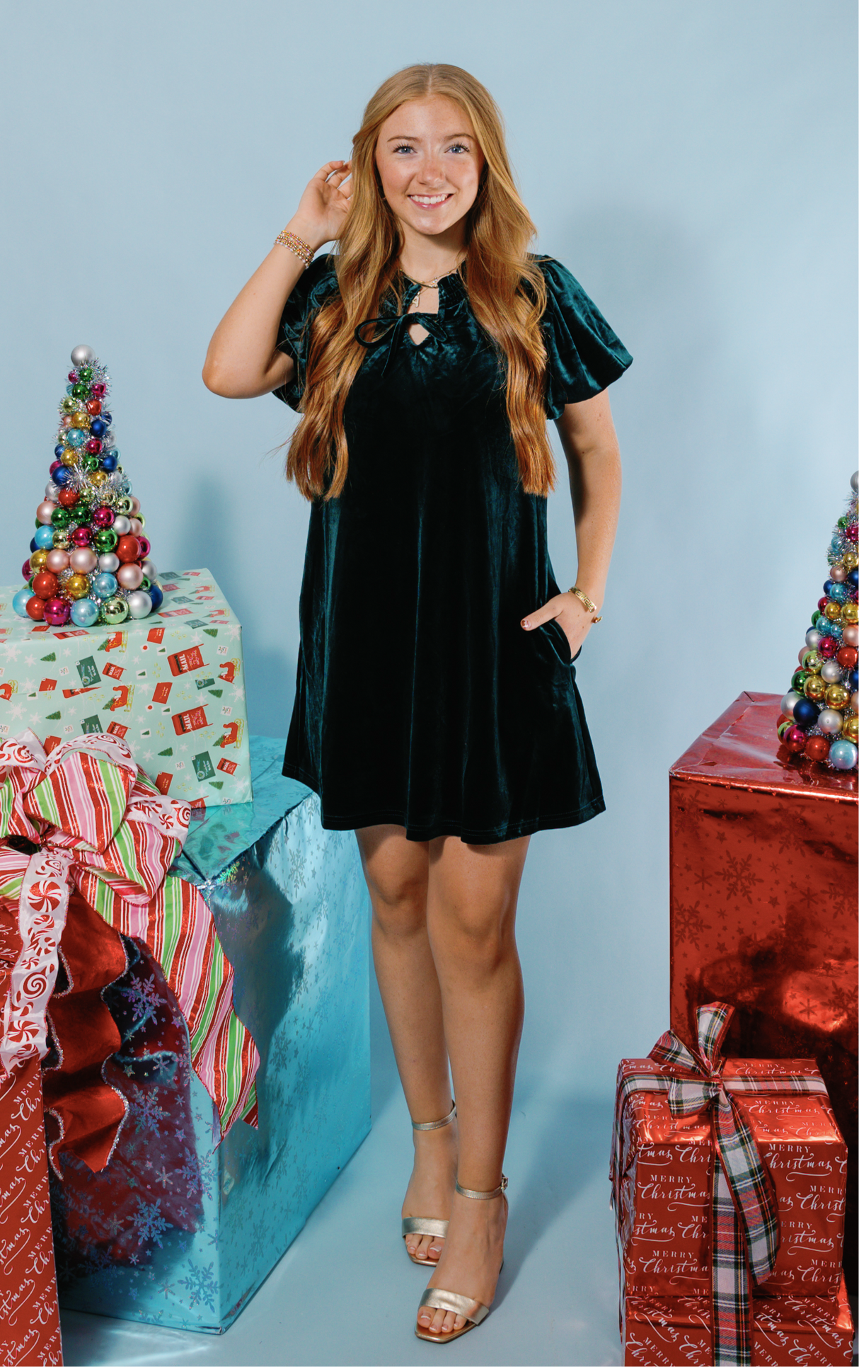 Velvet Dreams Mini Dress (Final Sale)