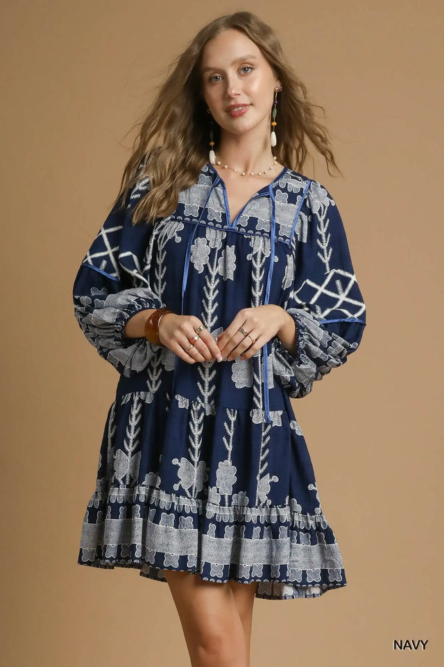 The Tribal Mini Dress