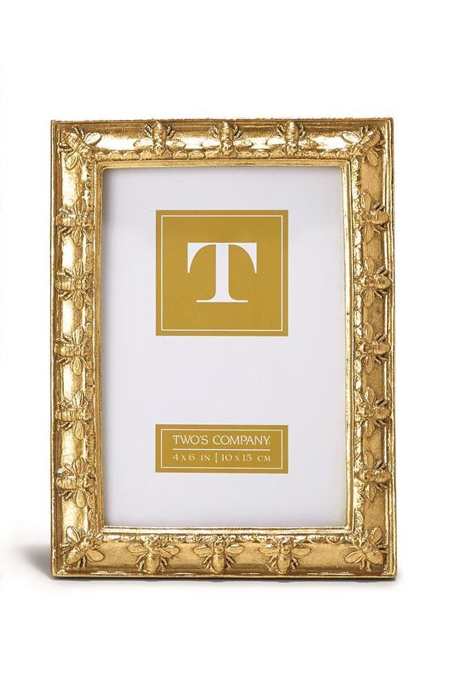 Two's Company | Golden Bee Photo Frame