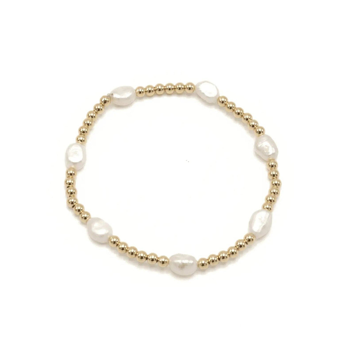 Erin Gray | Baroque Patterned Pearl Bracelet