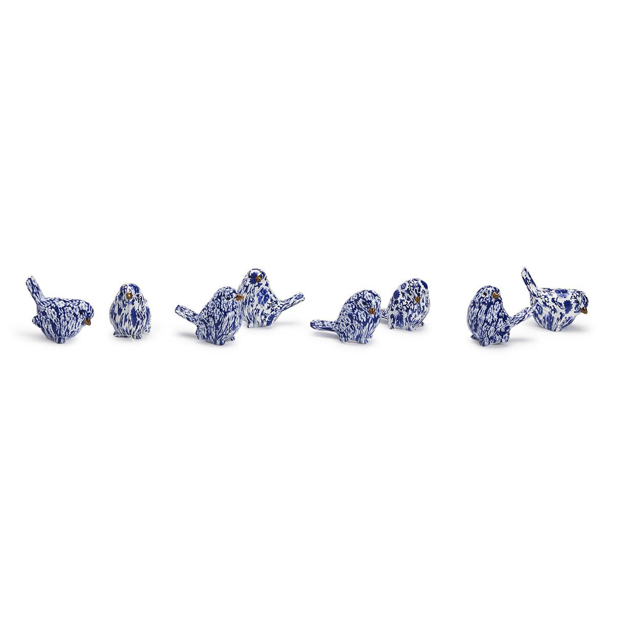 Two's Company | Chinoiserie Blue Robin Decorative Bird