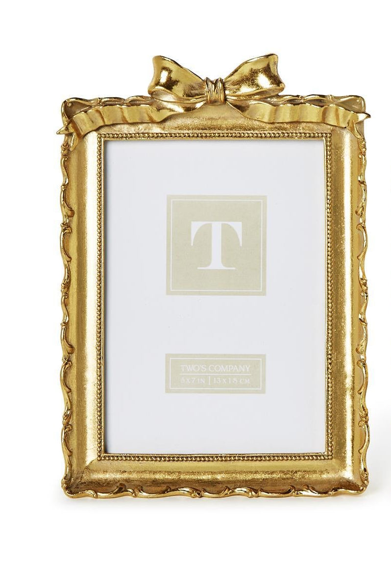 Two's Company | Gold Frames with Accent Bow