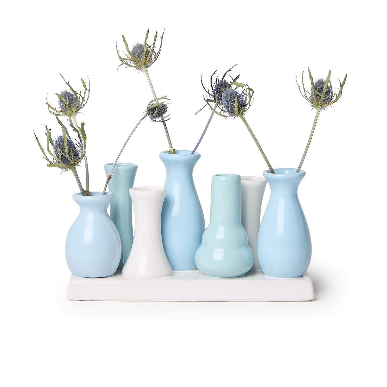 Blue Hues Multi Vase