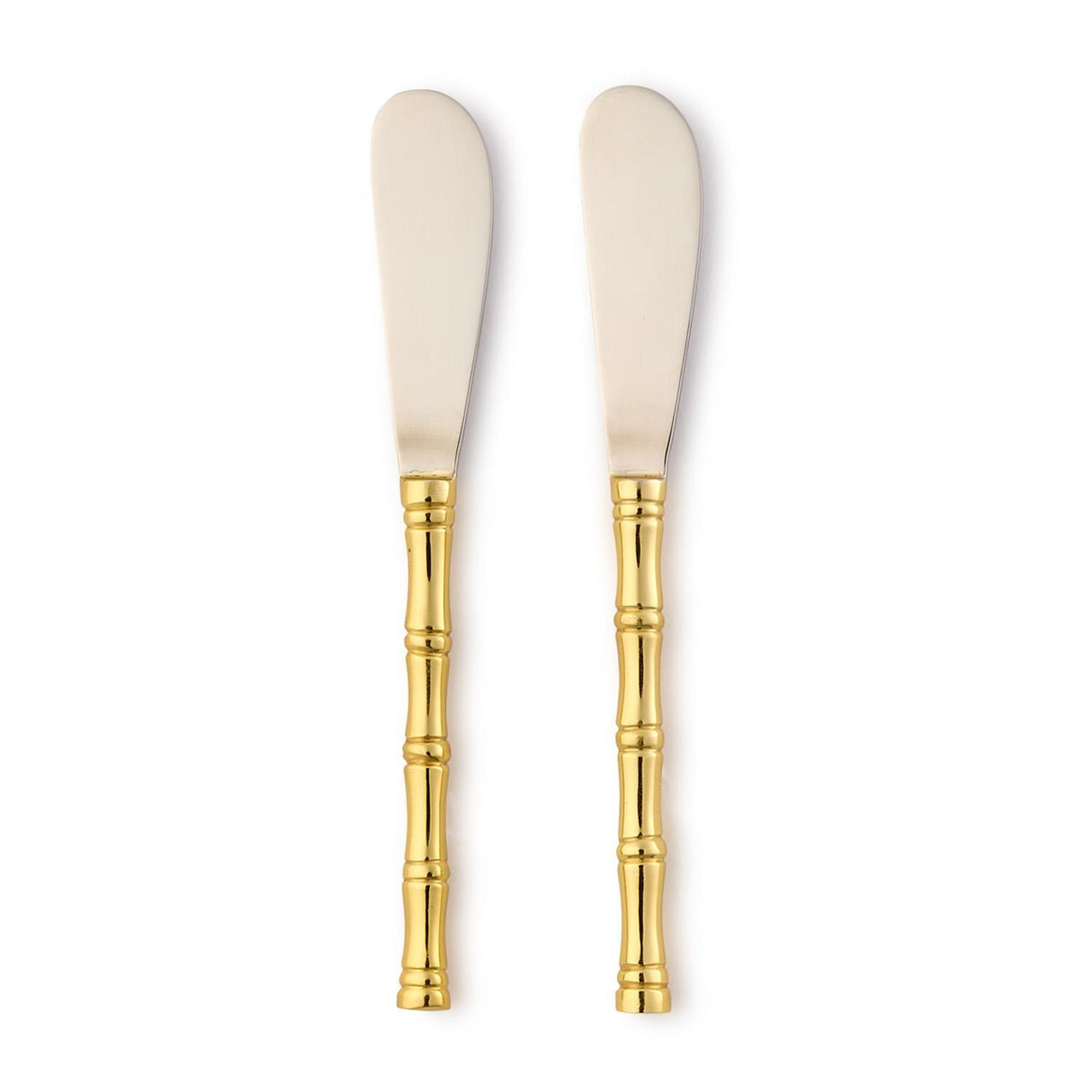Two's Company | Set of 2 Gold Bamboo Spreaders