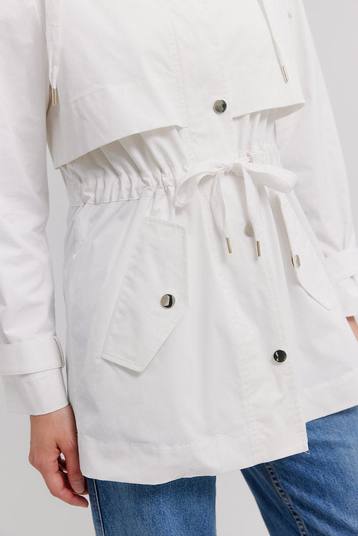 Nikki Jones | High Low Raincoat