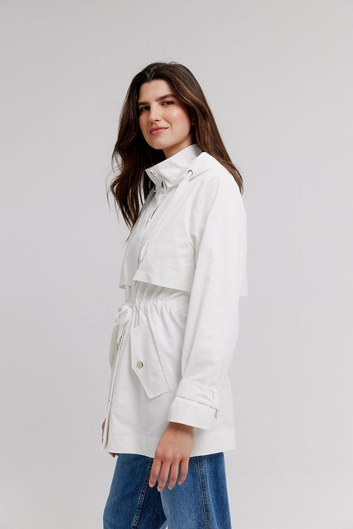 Nikki Jones | High Low Raincoat