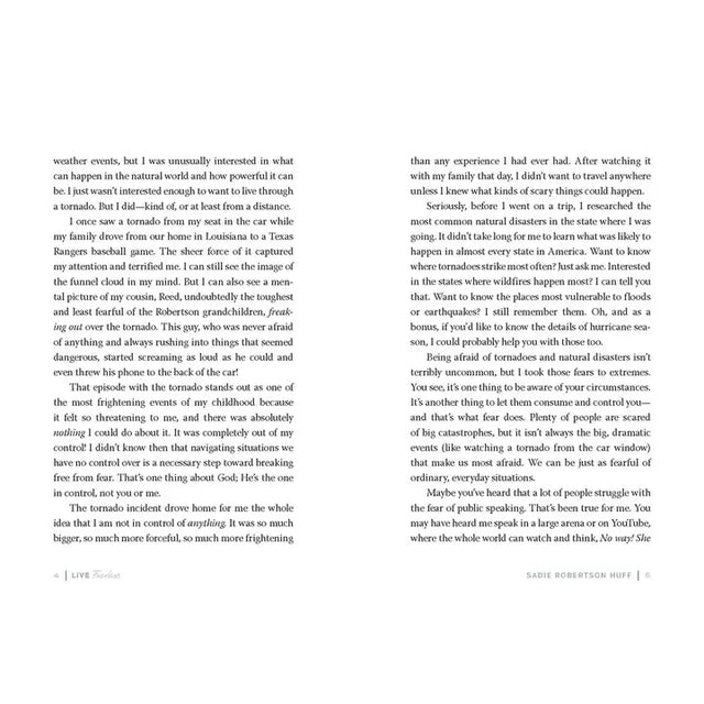 Live Fearless : A Call To Power, Passion, and Purpose