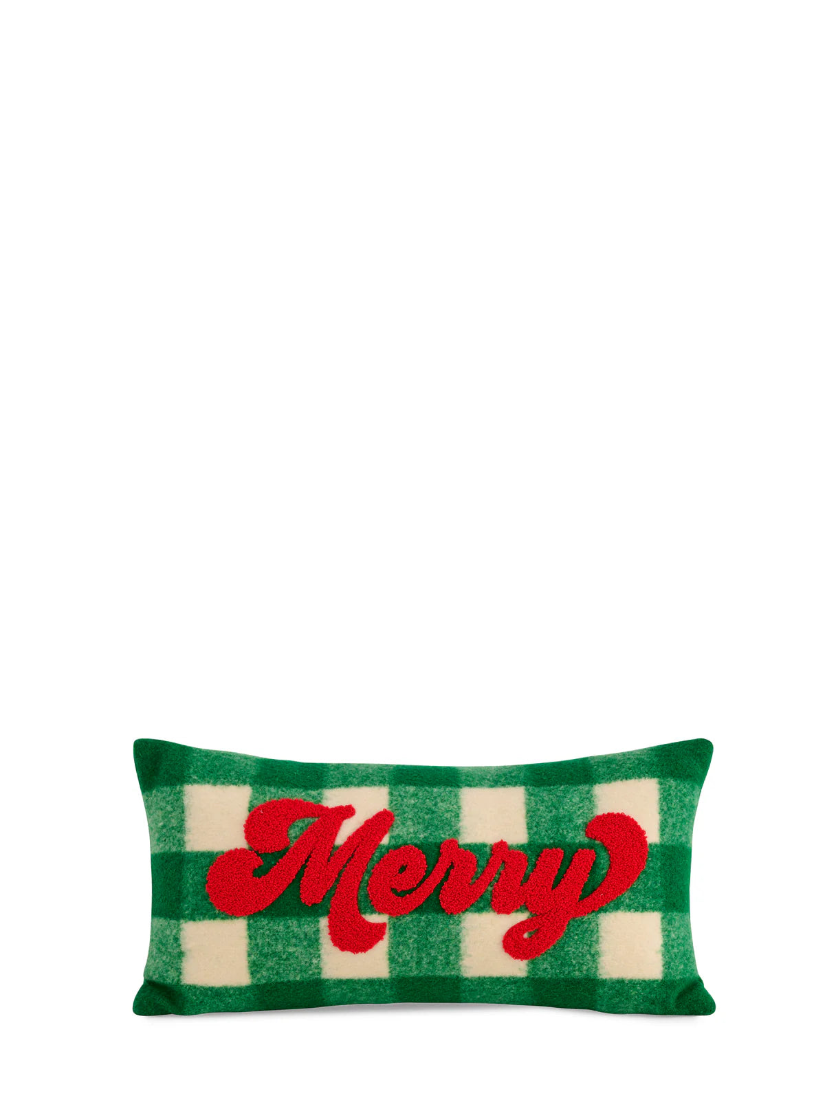 Shiraleah | "Merry" Plaid Pillow - Green