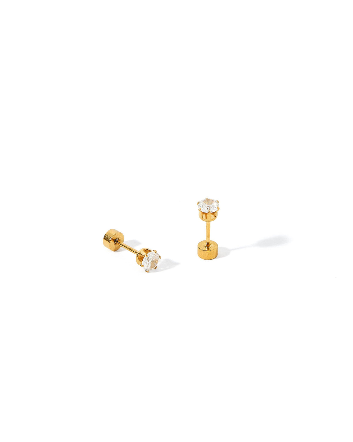 LINNY CO | Screwback Stud Earrings - Helen Gold