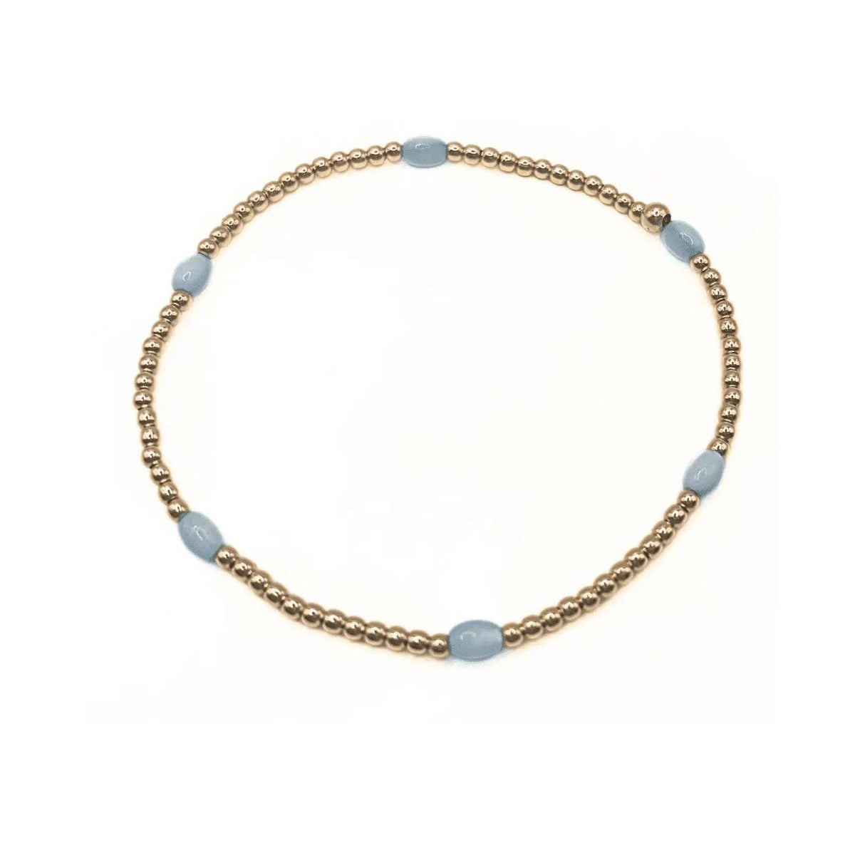 Erin Gray | The Aspen Bracelet in Pale Turquoise Opal
