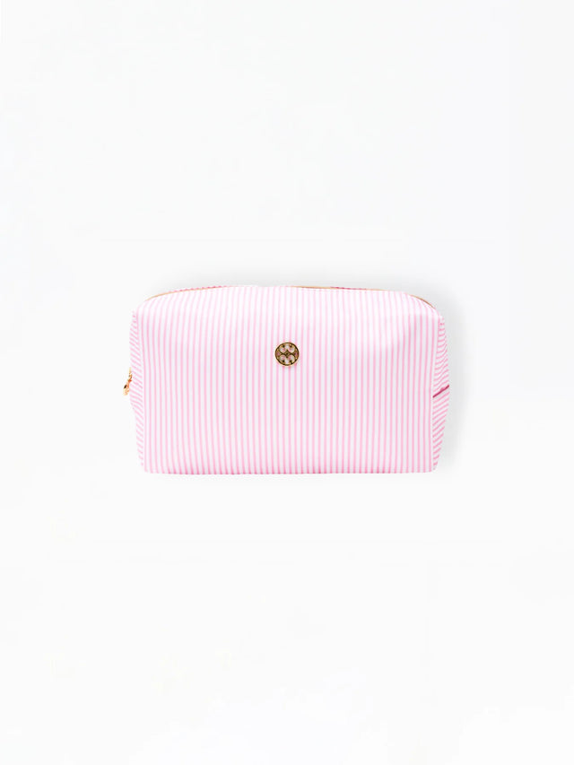 Mary Square | Lets Face it Bag | Pink Stripe
