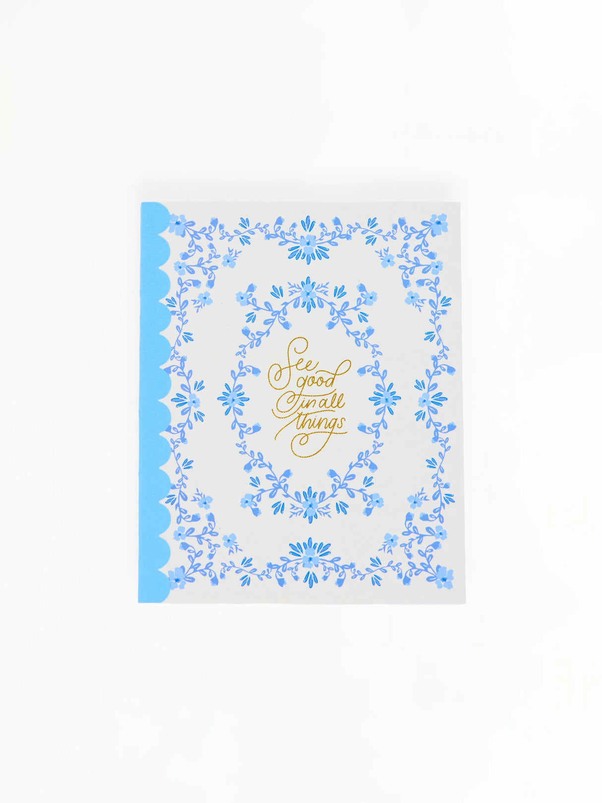 Mary Square | Scallop Notebook | See Good in All Things