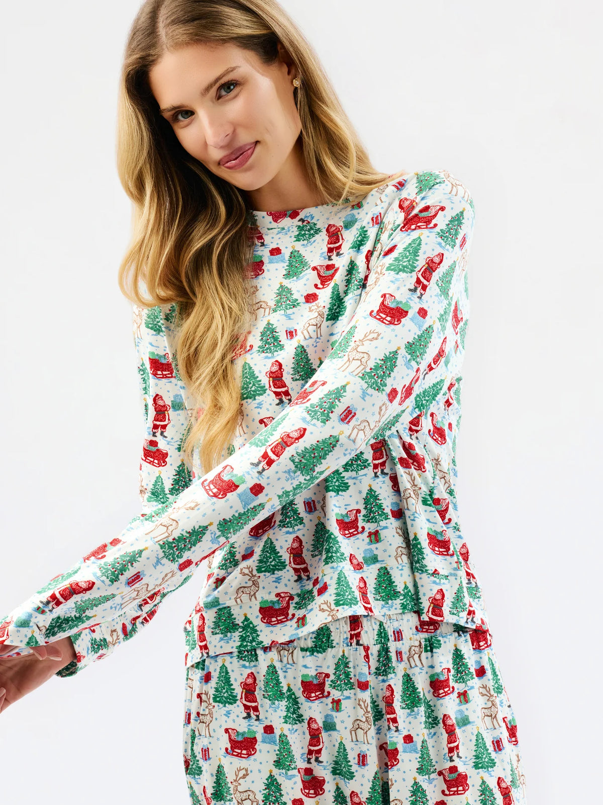 Mary Square | Annie PJ Set - Tidings and Toile
