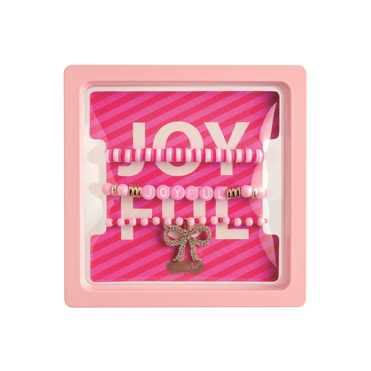 Mudpie | Joyful Holiday Bracelet Set