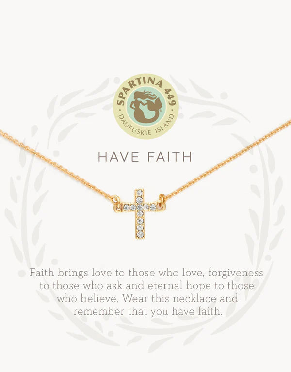 Spartina | Sea La Vie Have Faith Necklace