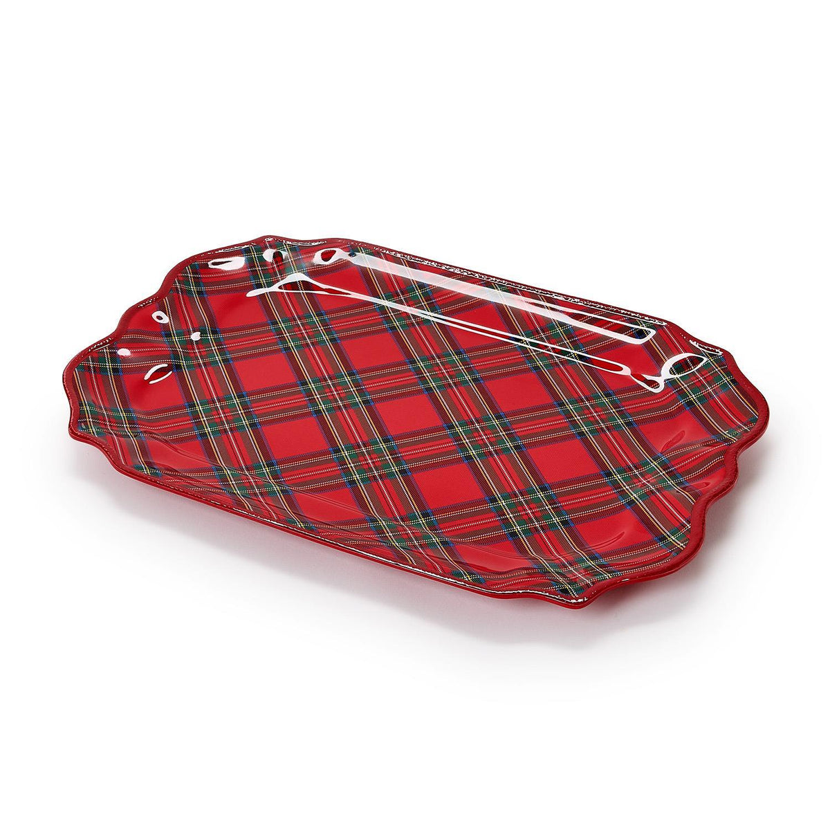 Two's Company | Tartan Traditions Melamine Platter