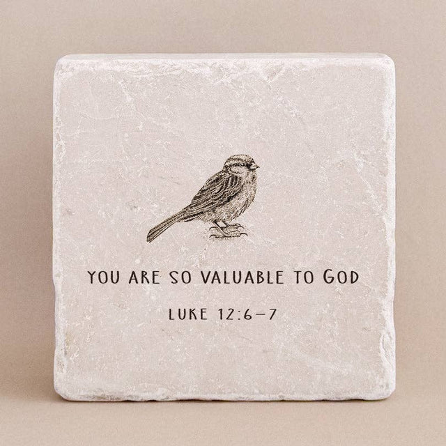 Twelve Stone Art - 591 | Luke 12:6-7 - Small