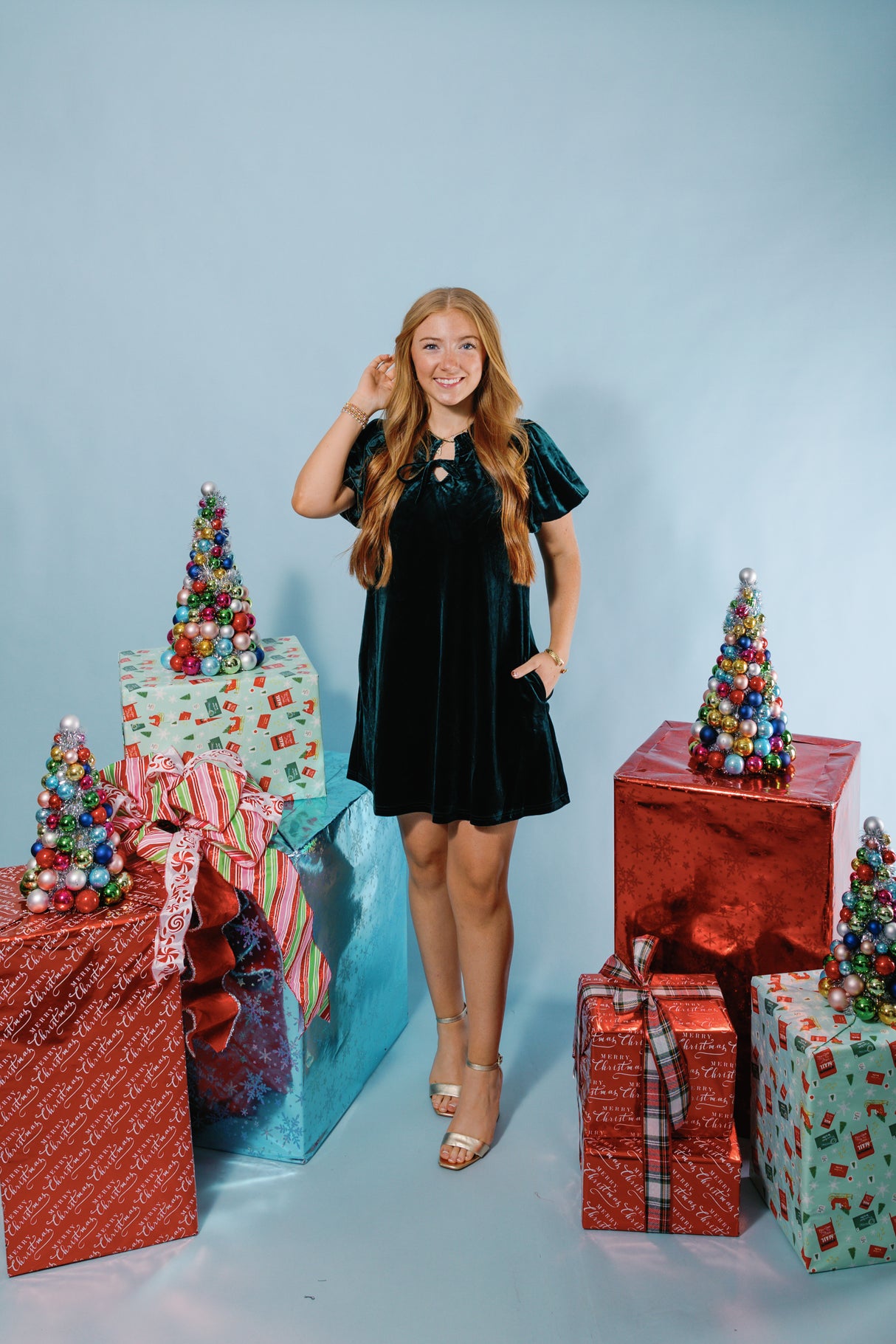 Velvet Dreams Mini Dress (Final Sale)