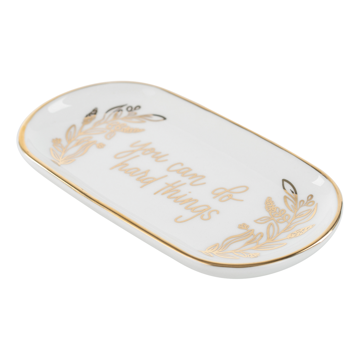 Glory Haus | You Can Do Hard Things Trinket Tray