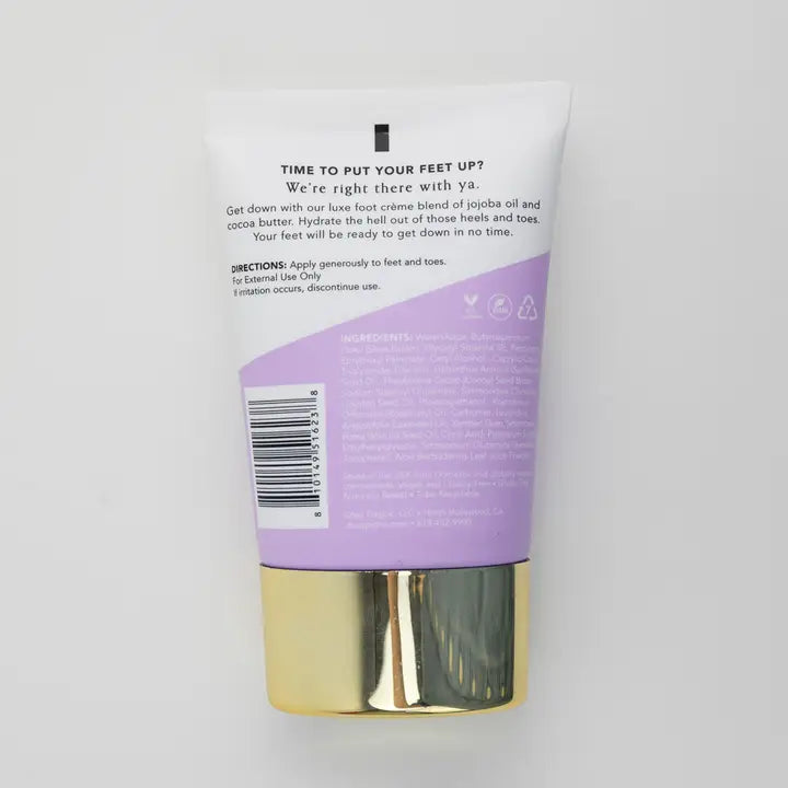 Chez Gagne | Toe Up - Foot Creme - Lavender + Rosemary