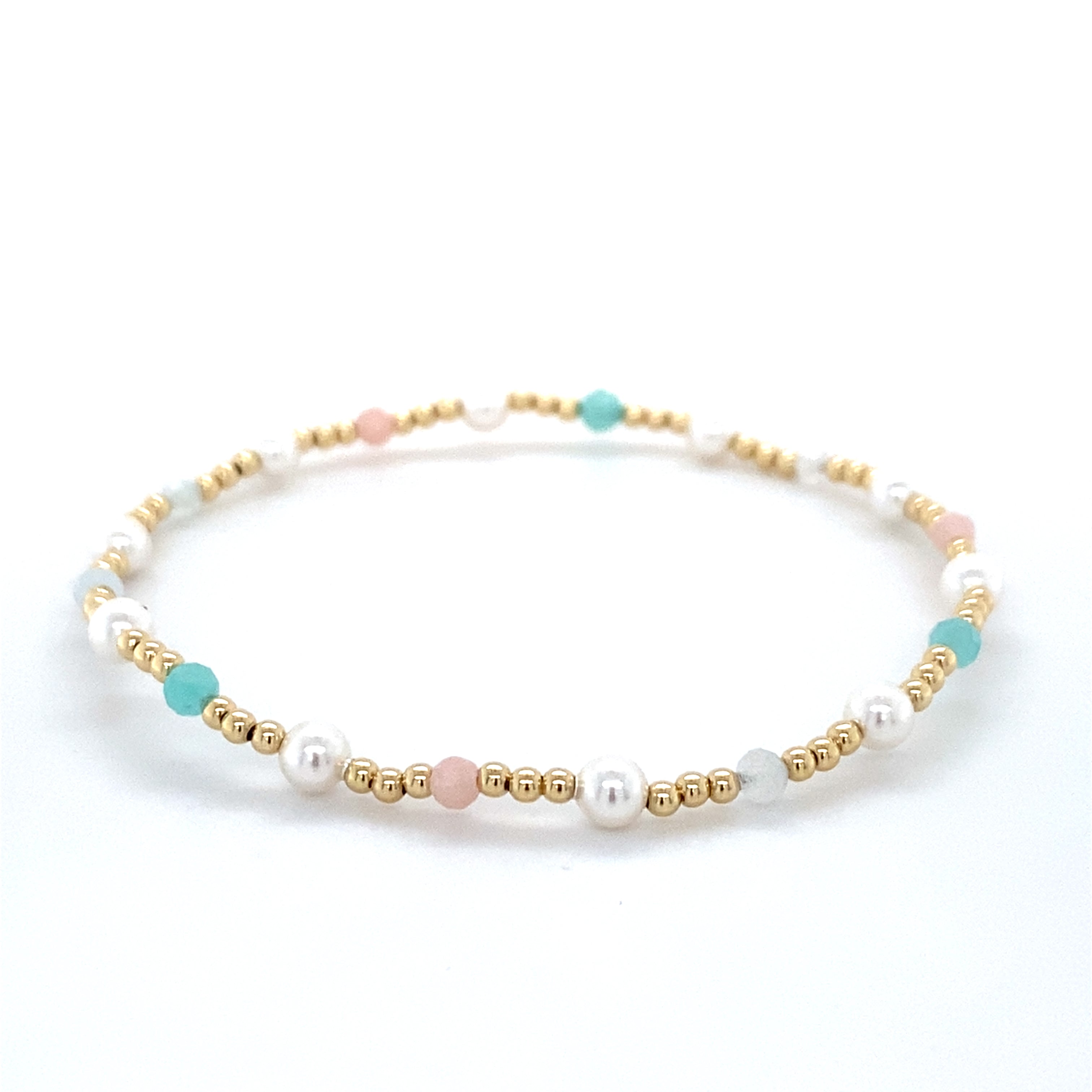 Enewton | Pearl Sincerity Pattern 4mm Bead Bracelet - Hot Mess SS25