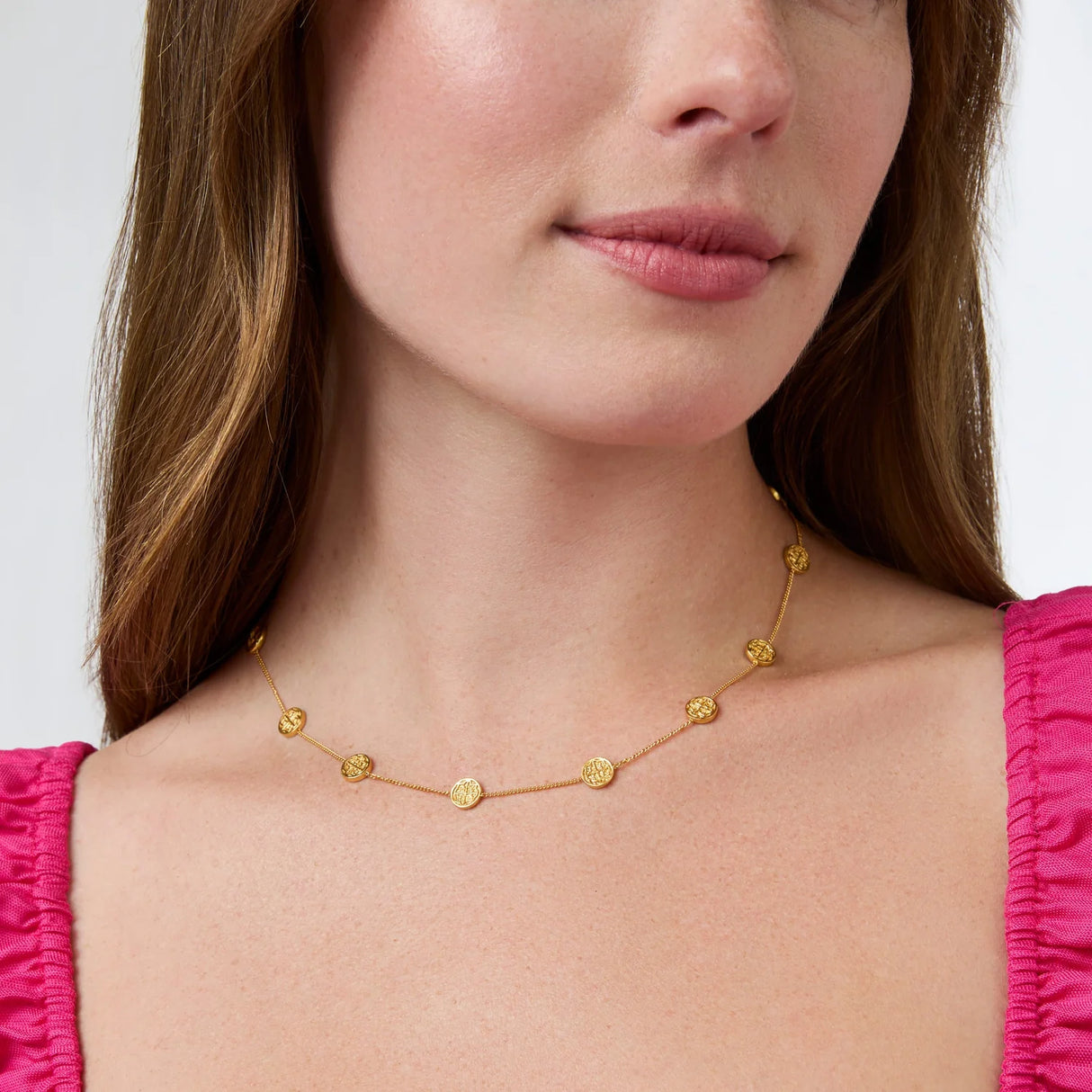 Julie Vos | Valencia Delicate Station Necklace