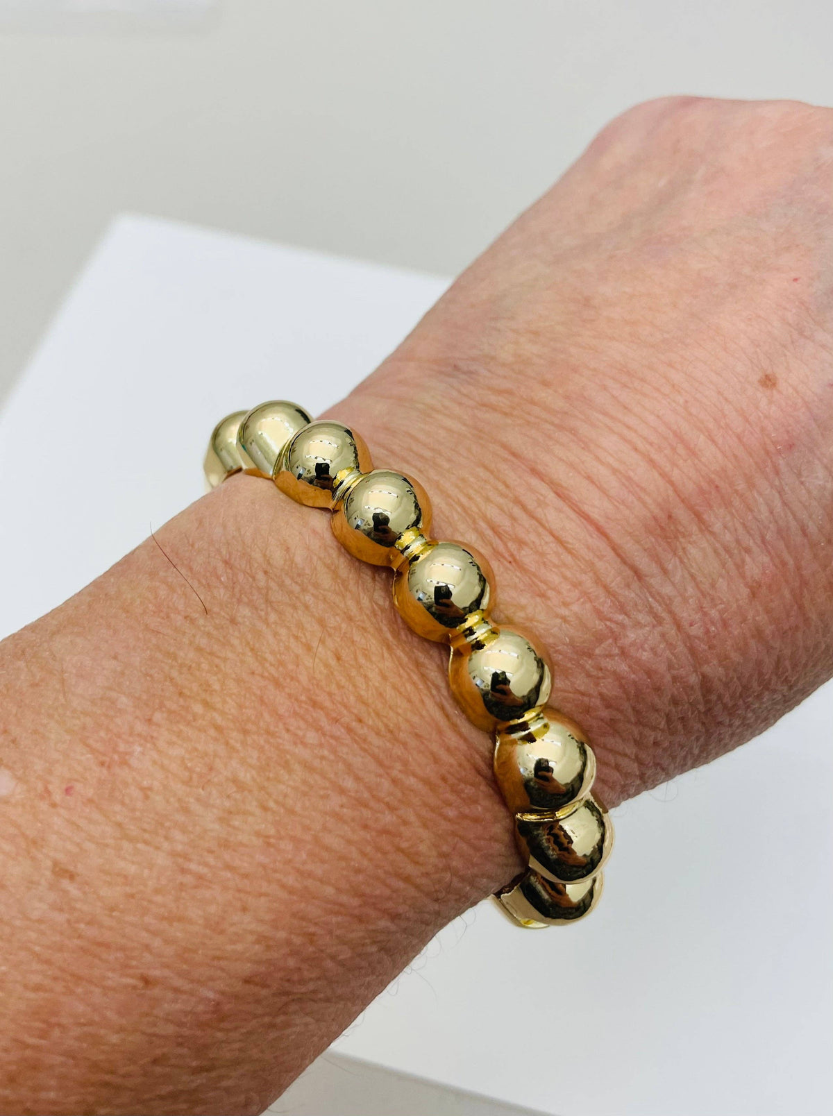 Two Forty Two | CHIC | Bubble Hinged Bracelet - Gold