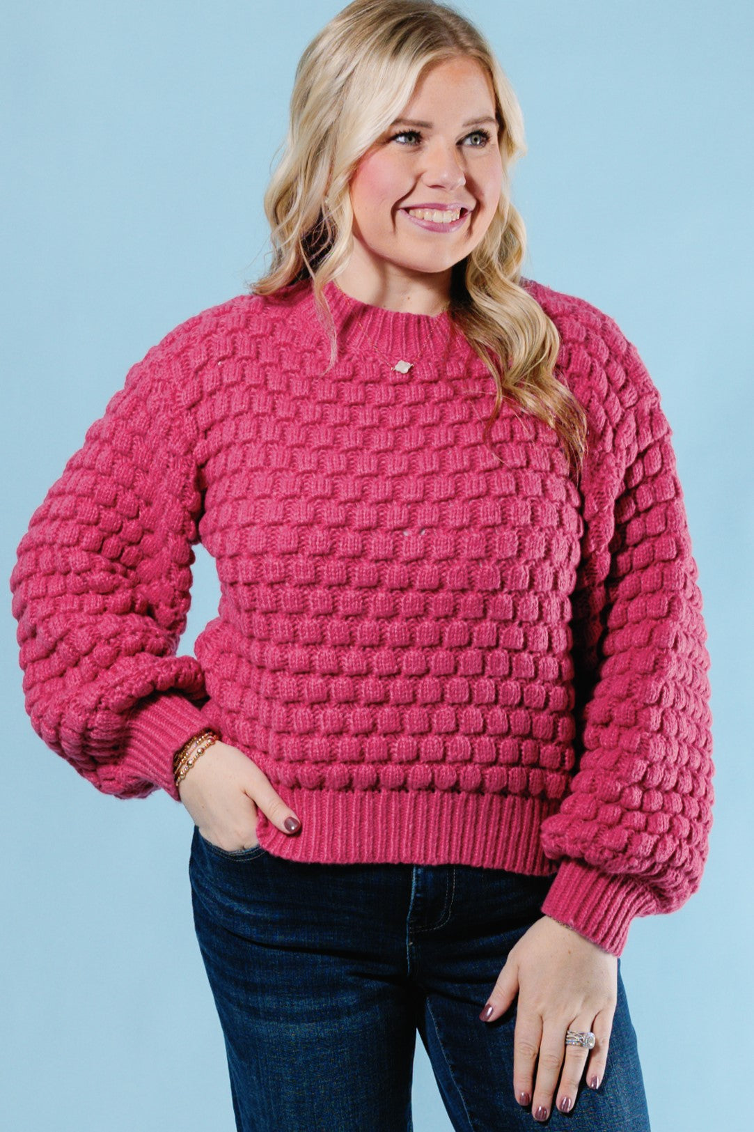 The Raspberry Pickin Sweater
