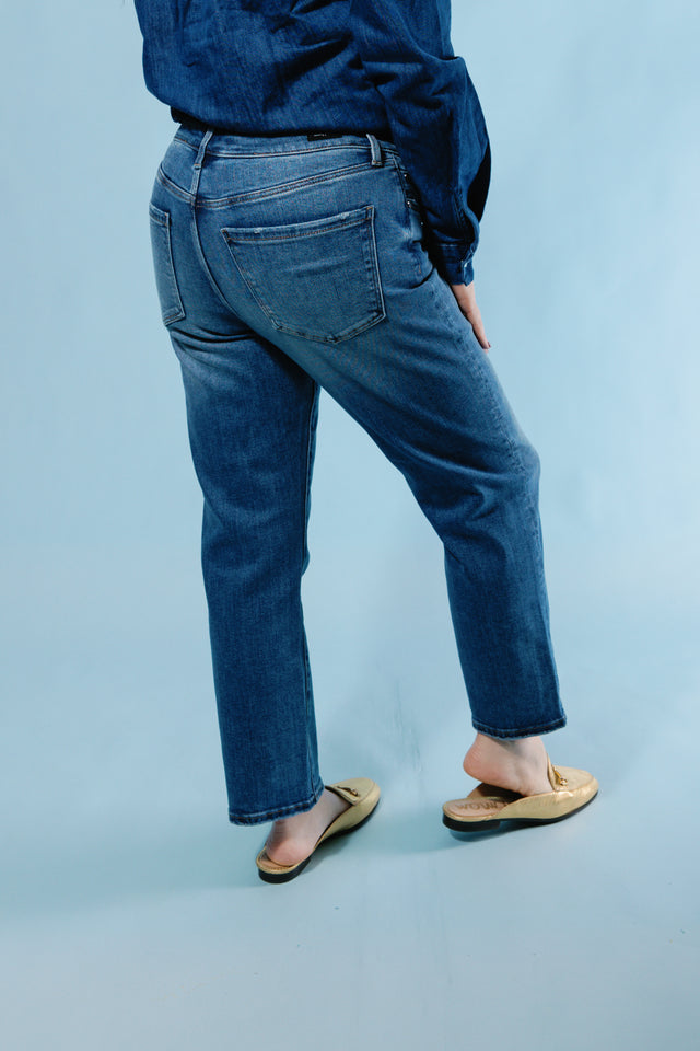 Liverpool | Kennedy Crop Straight Jeans