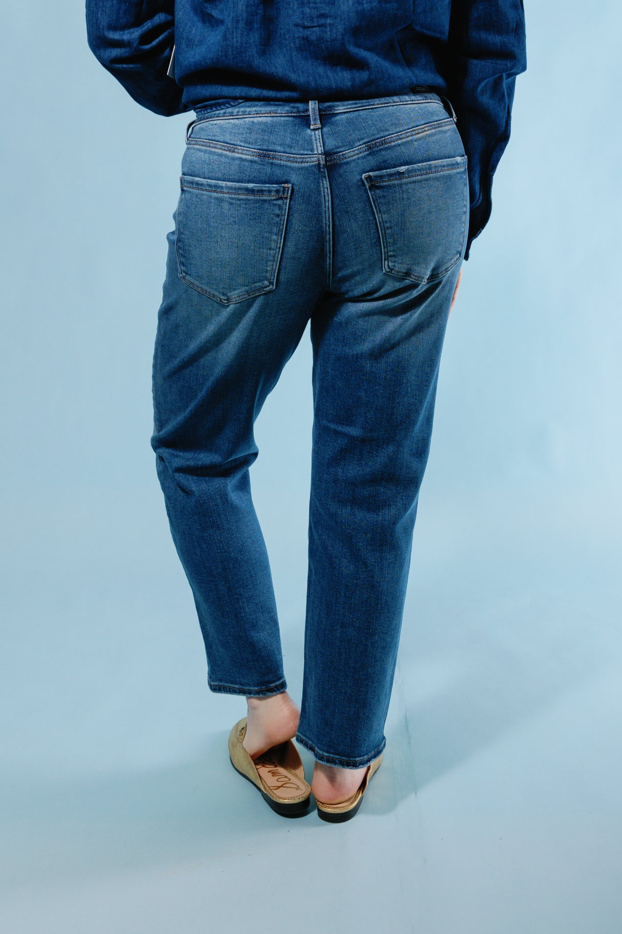Liverpool | Kennedy Crop Straight Jeans