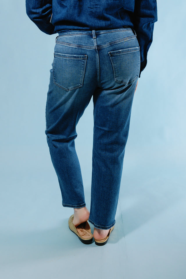 Liverpool | Kennedy Crop Straight Jeans
