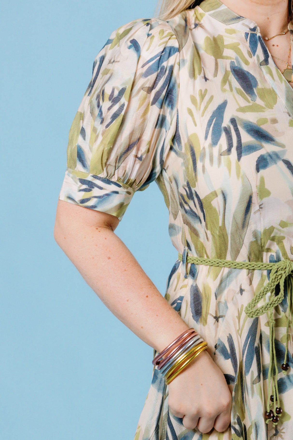 Leaves You Breathless Mini Dress