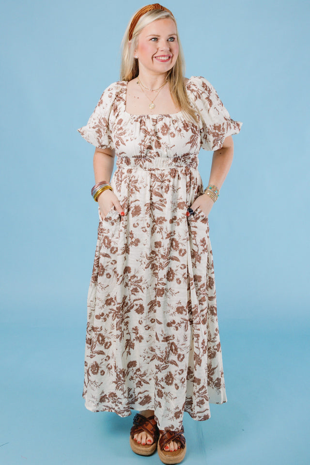 Falling In Love Midi Dress