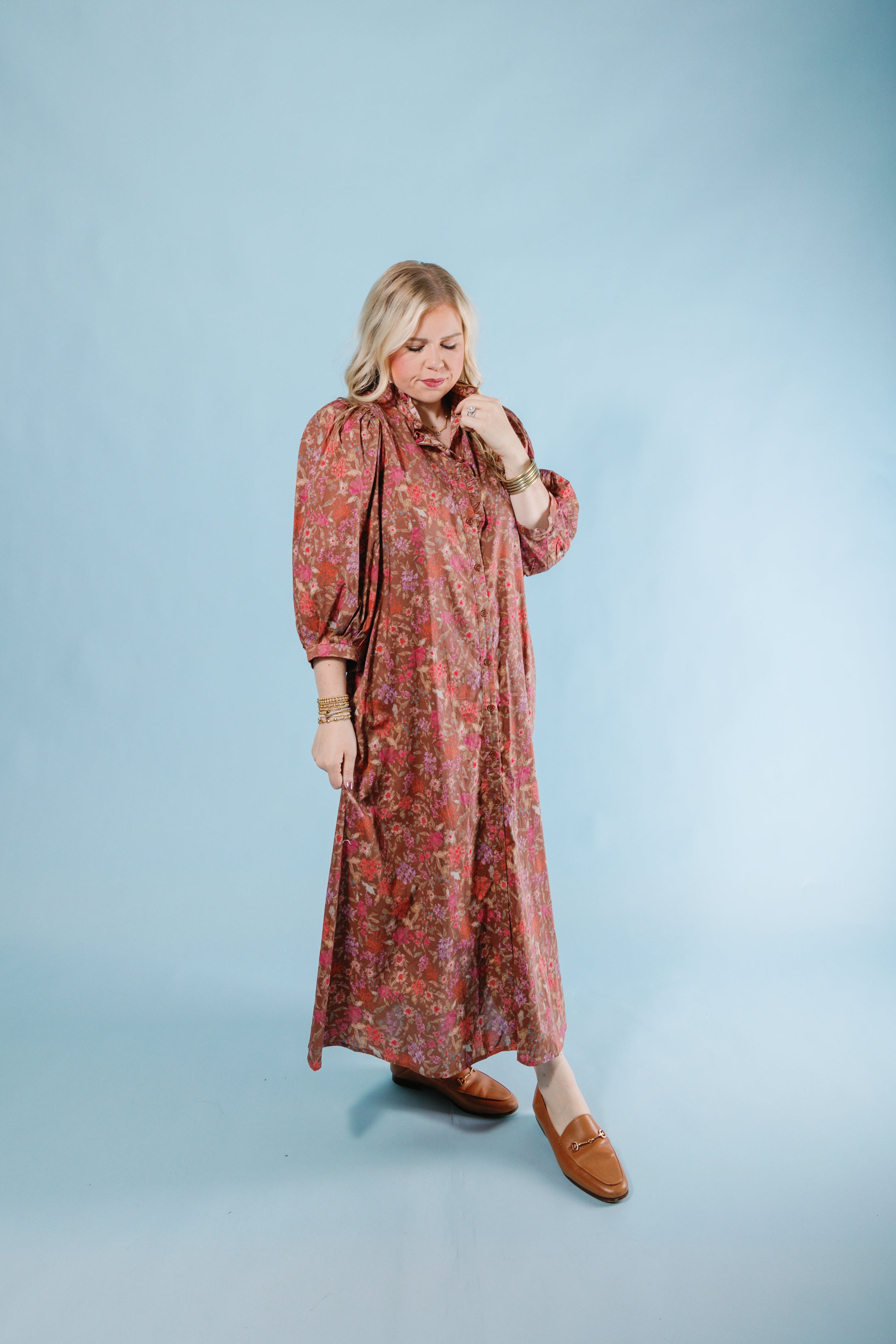 Meadow Trail Midi Dress