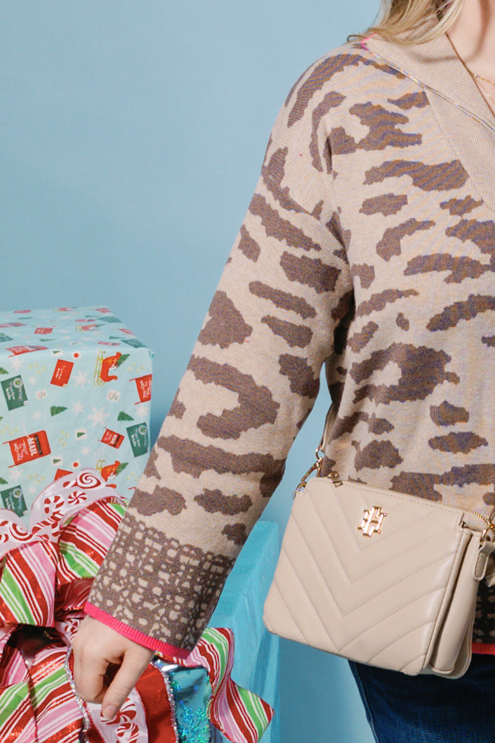 Leopard Luxe Pullover
