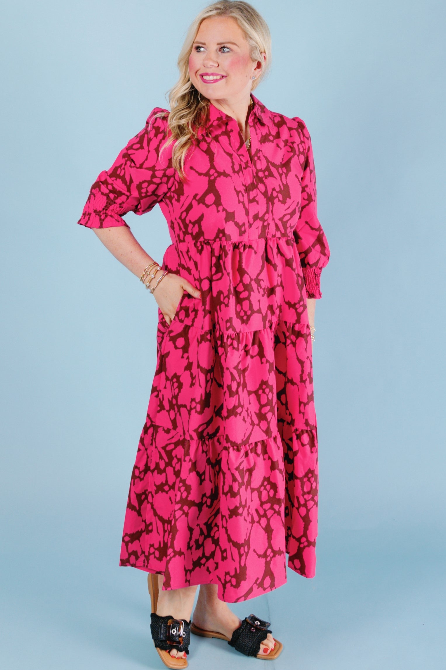 Michelle Mcdowell | Happy Place Pink Eleanor Dress