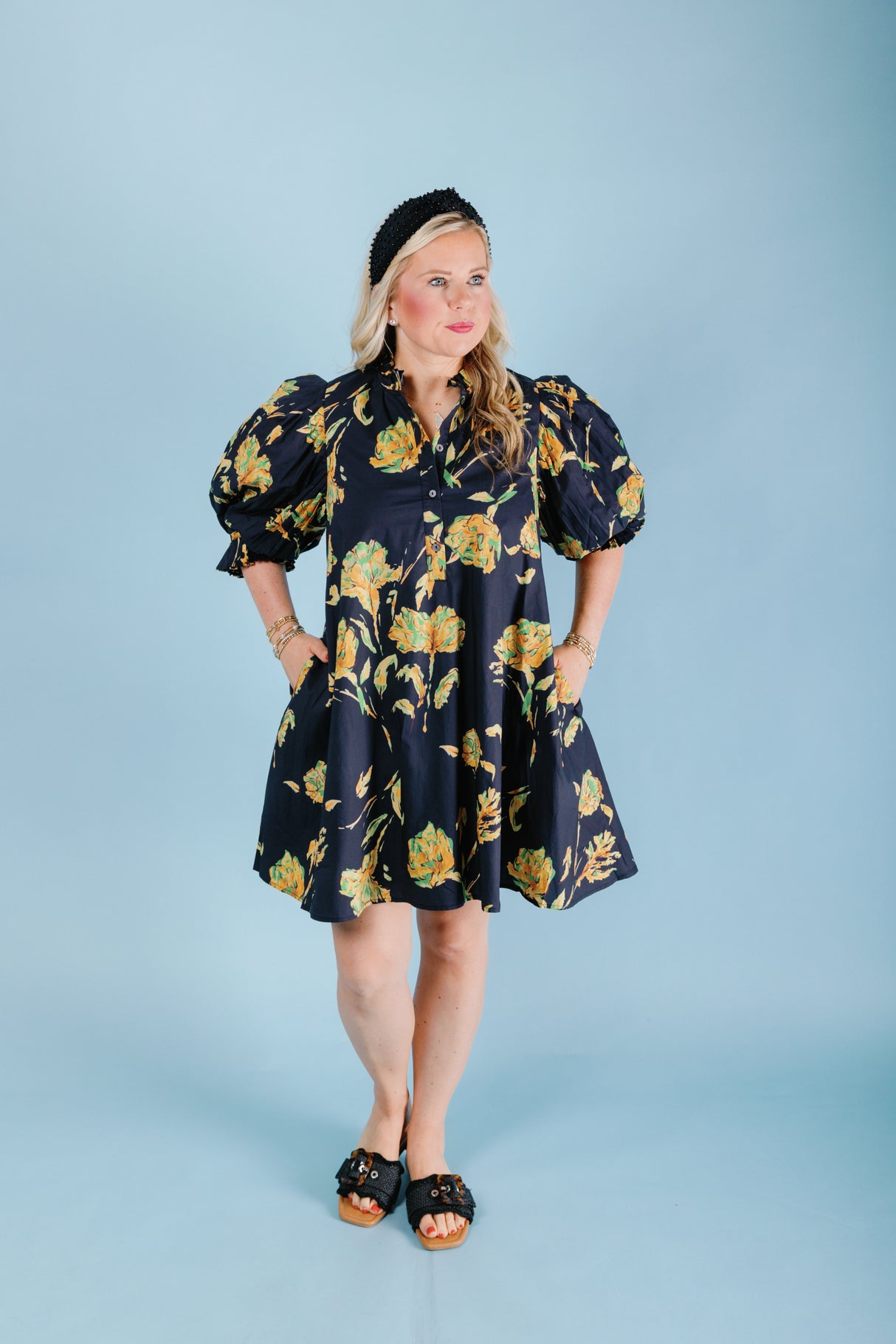 The Golden Hour Mini Dress