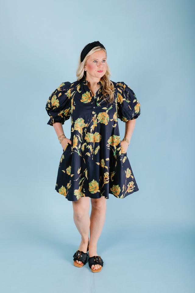 The Golden Hour Mini Dress