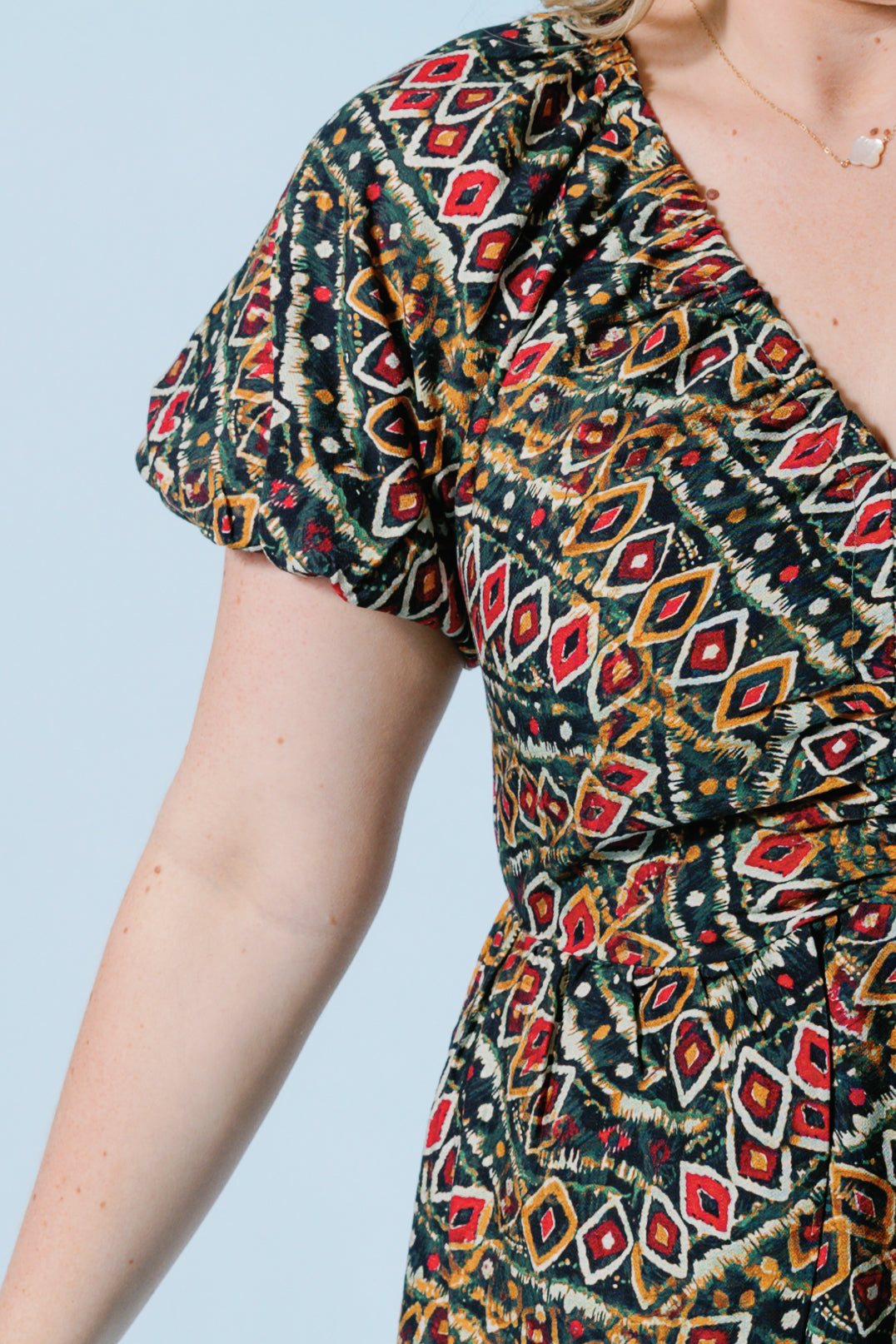 Diamond Art Mini Dress