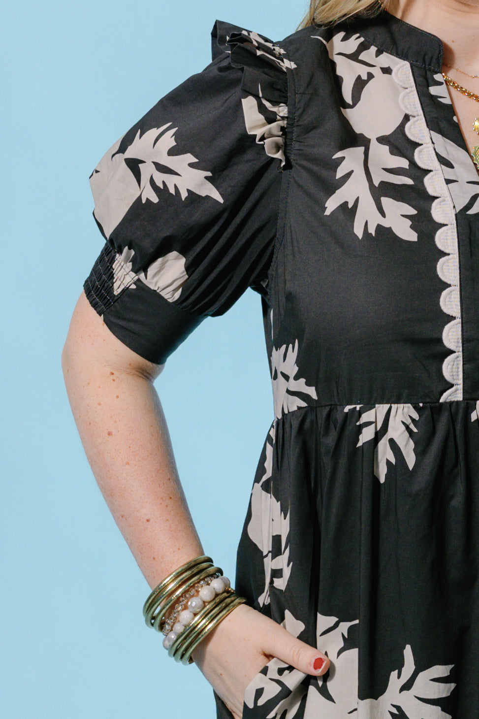 Take Me Away Midi Dress