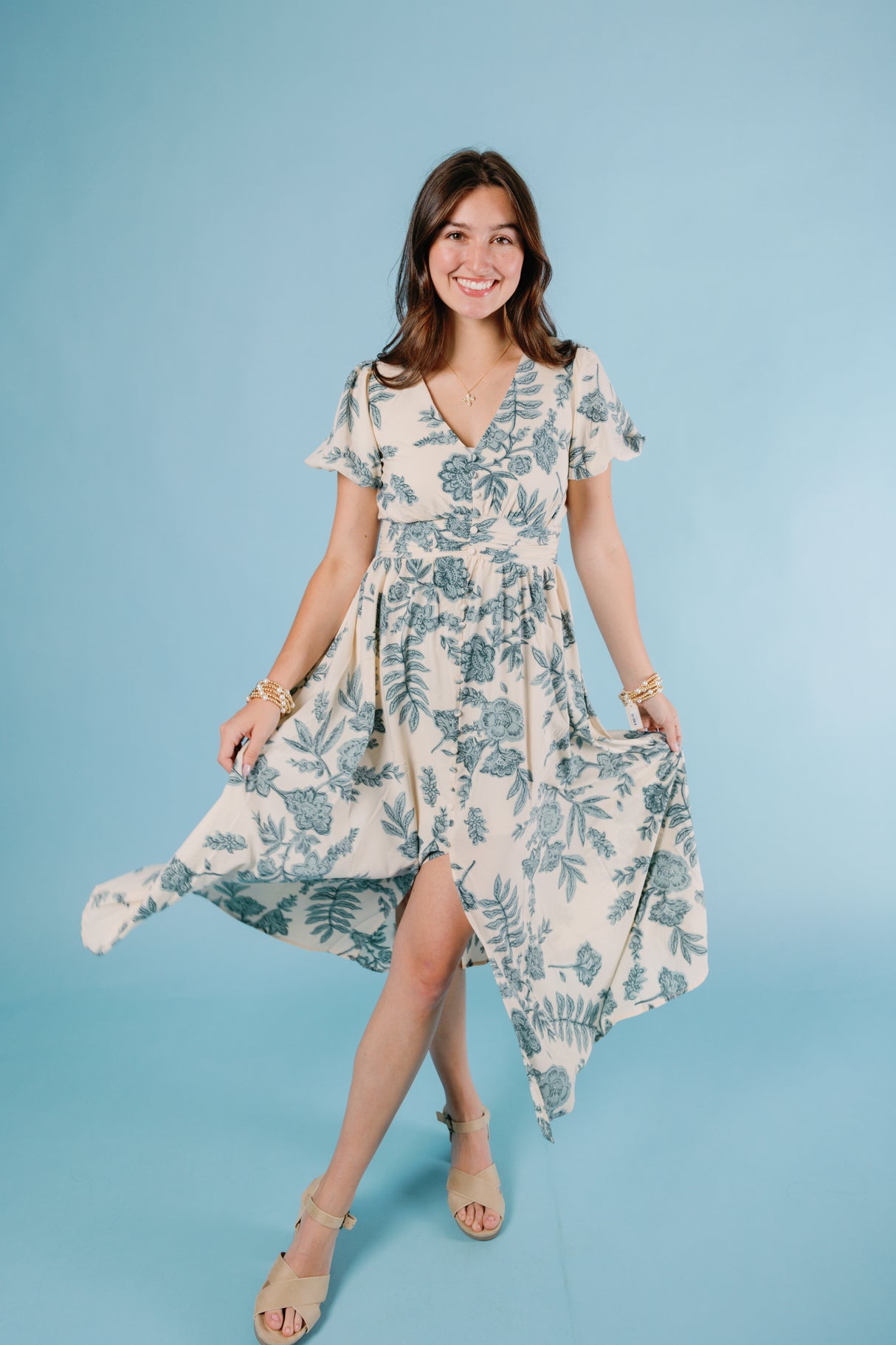 Take Me Shopping Midi Dress