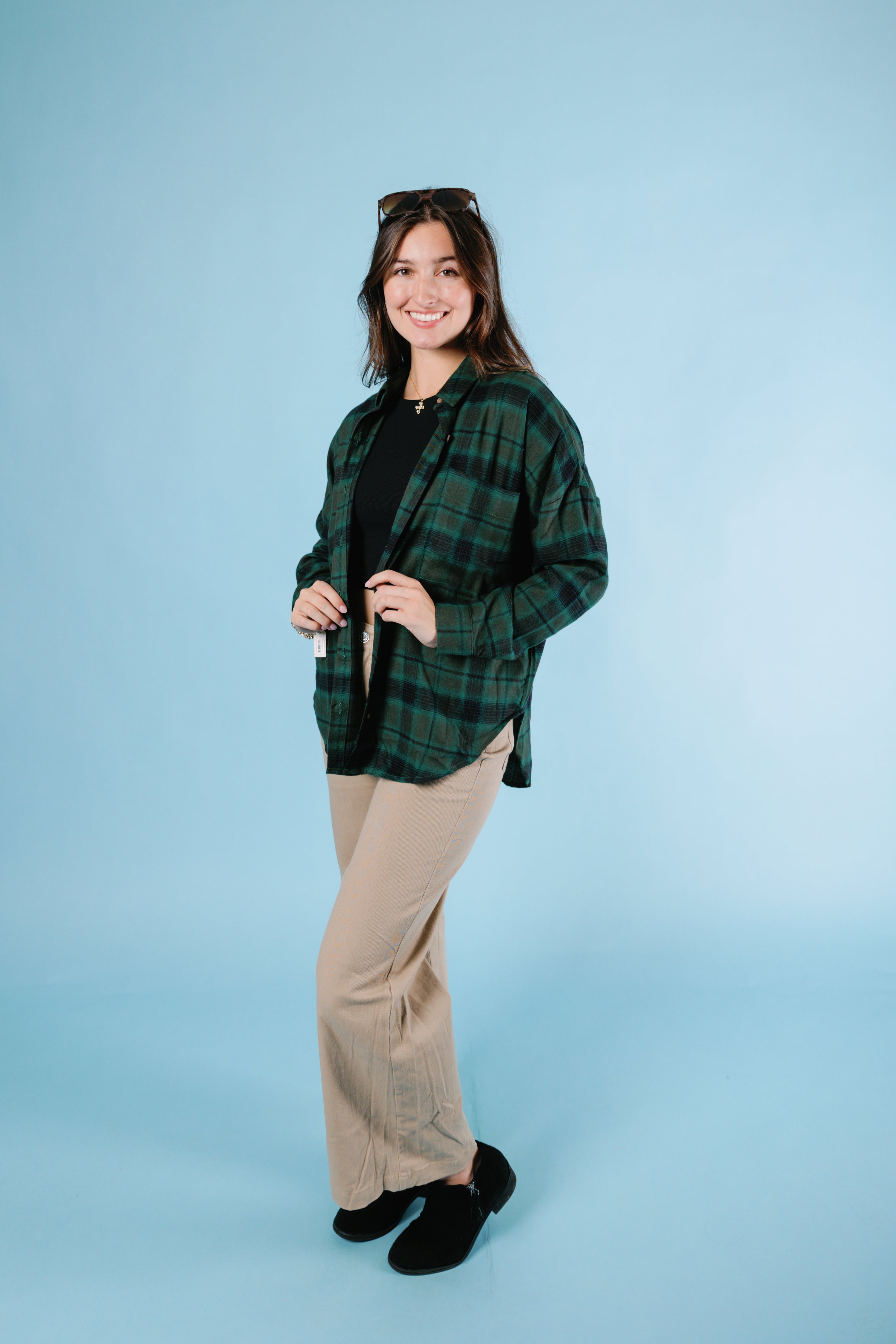 Flannel Season Is Here Top