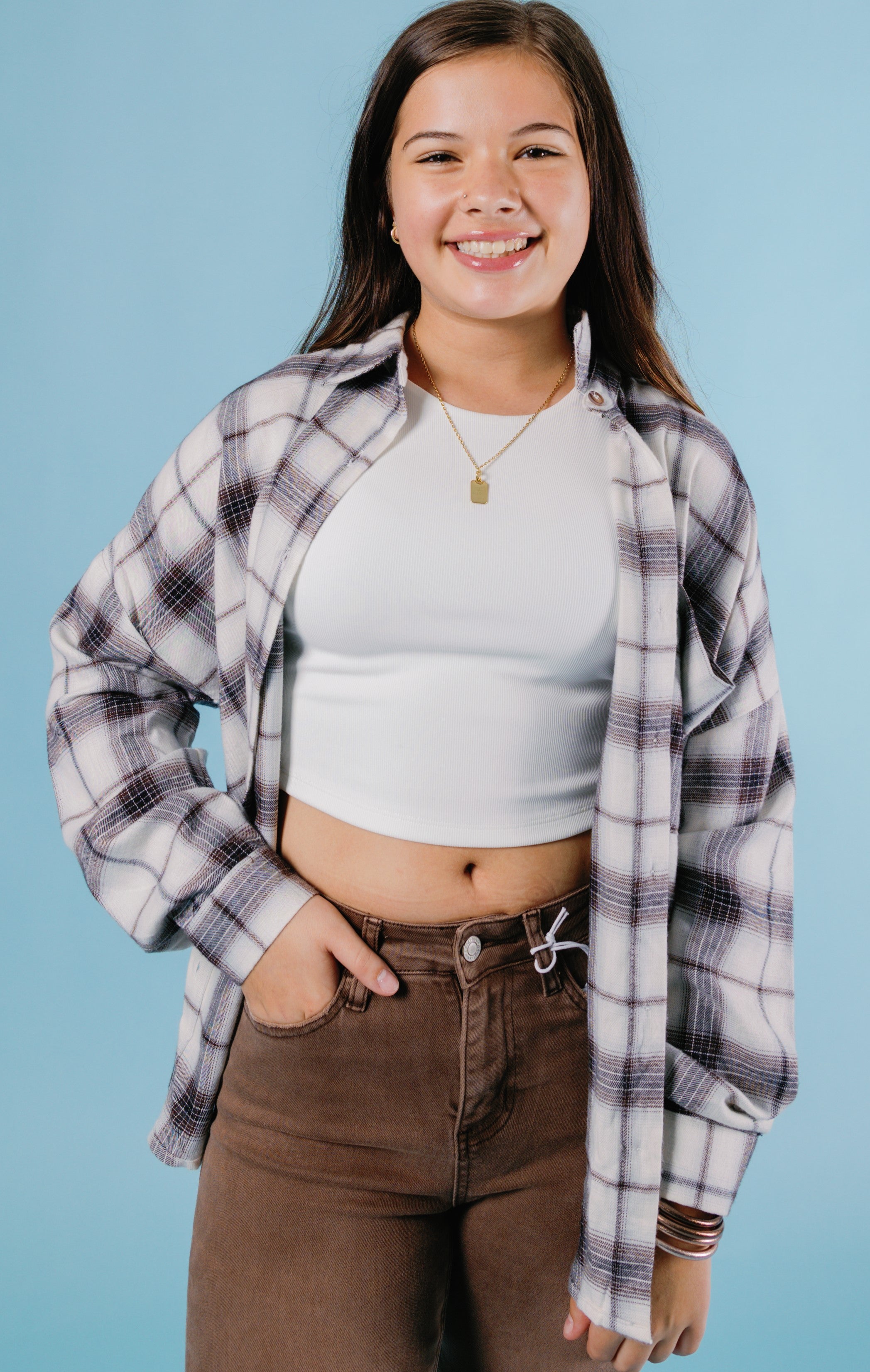 Flannel Season Is Here Top