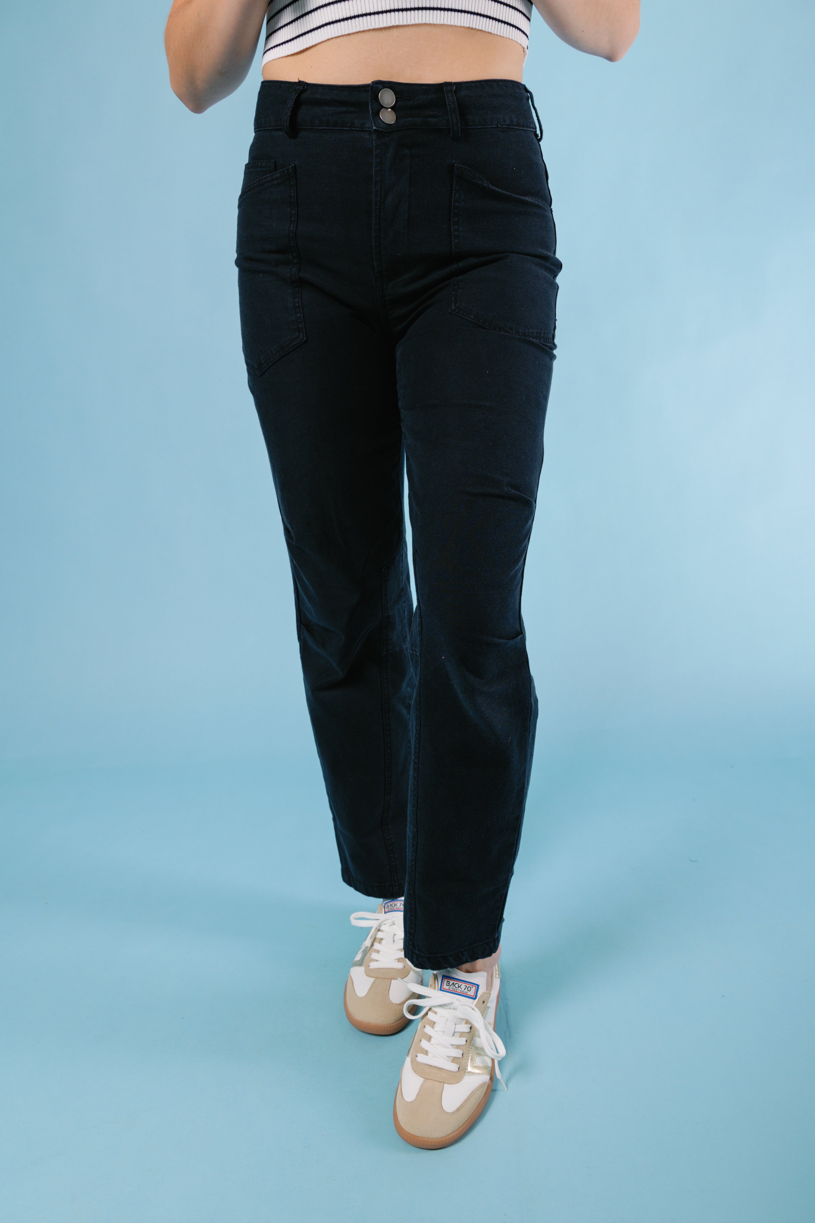 The Relaxed High Waisted Pants