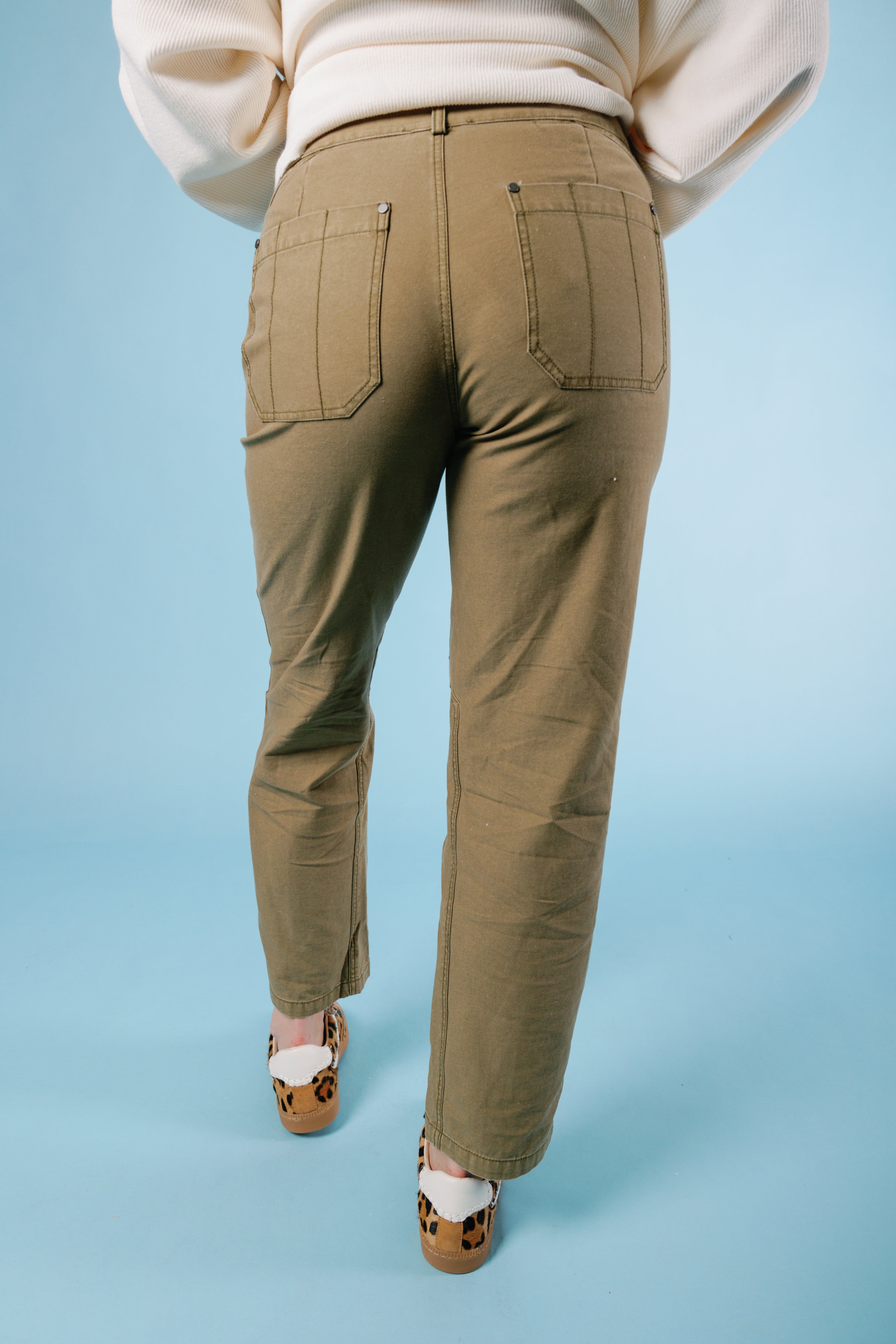 The Relaxed High Waisted Pants