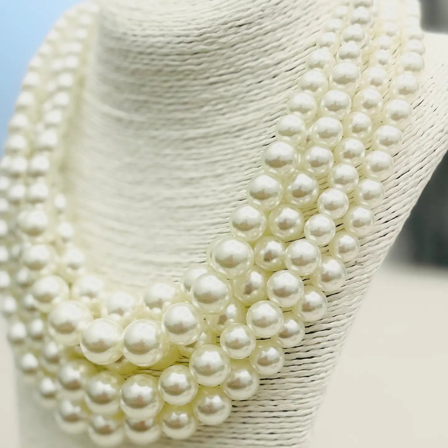 Two Forty Two | Chic - 5-Strand Pearl Necklace
