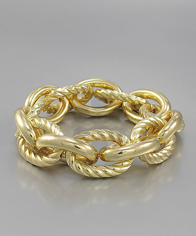 Madison's Exclusive | Oval Chain Bracelet